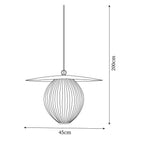 Boris Metal Pendant Lamp — product view 5
