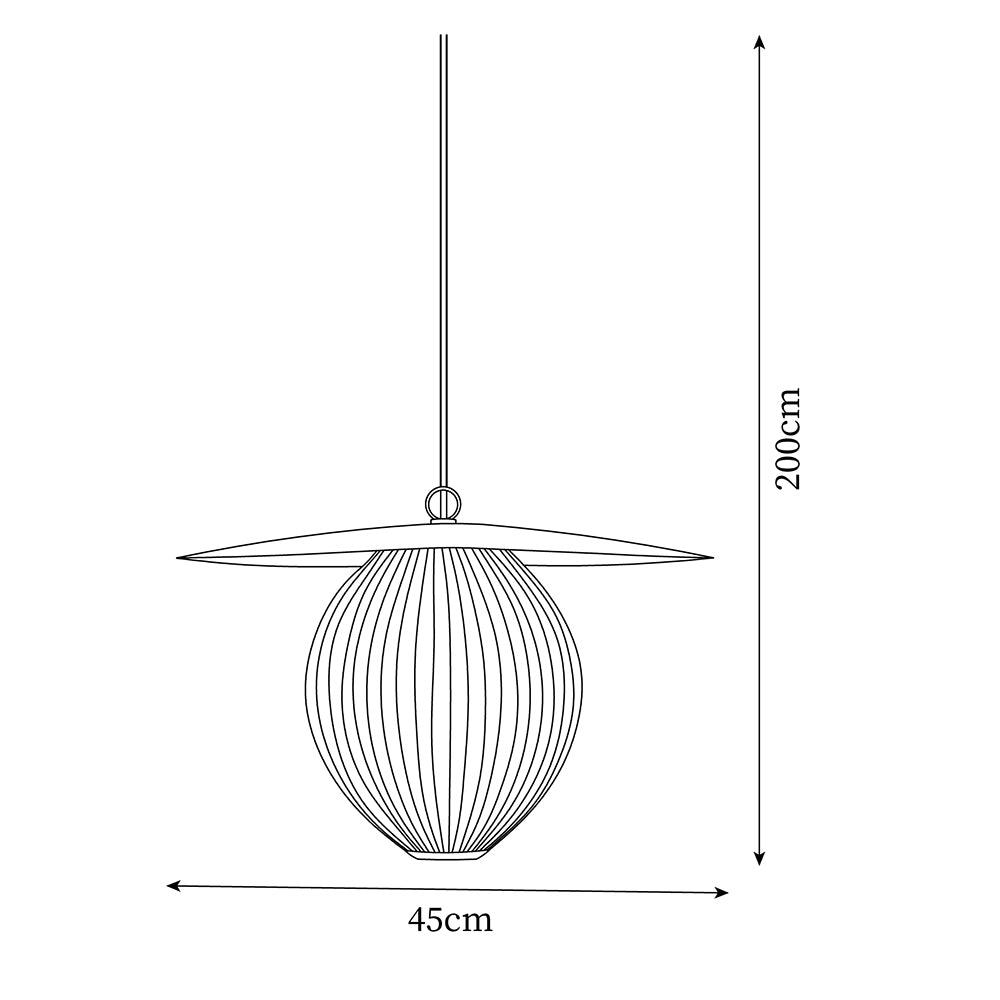 Boris Metal Pendant Lamp — product view 5