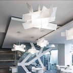 White Frato Metal Pendant Lamp — product view 14