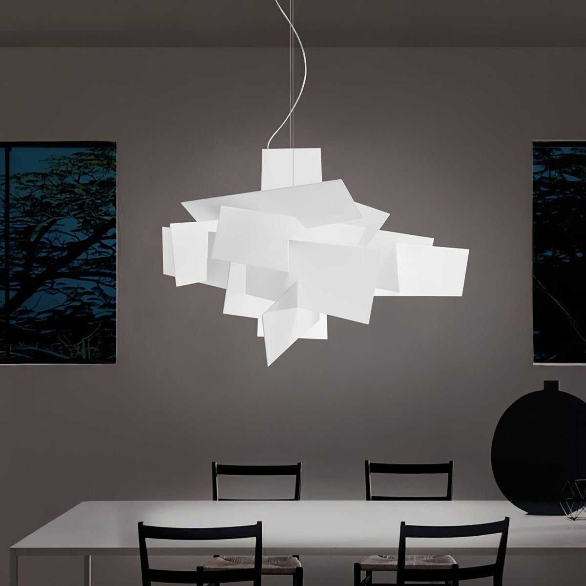 White Frato Metal Pendant Lamp — product view 32