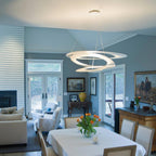 Micro LED Metal Chandelier — product view 6