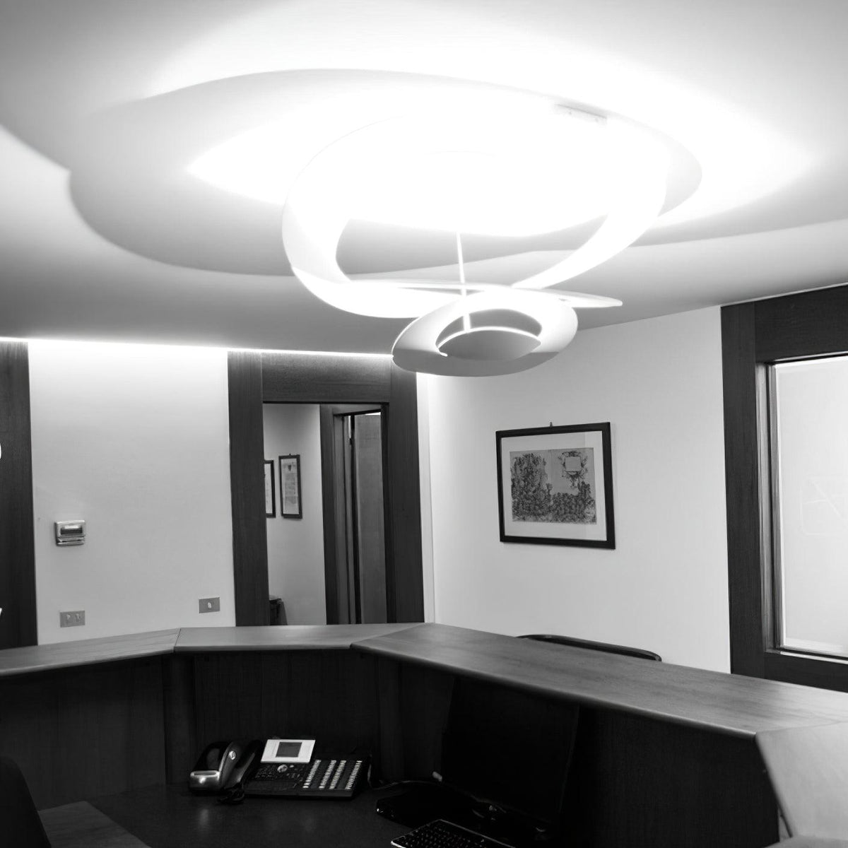 Micro LED Metal Chandelier — product view 34
