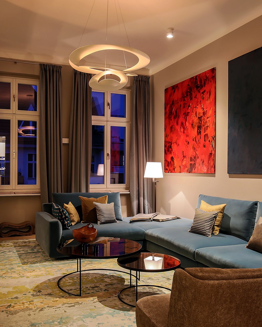 Micro LED Metal Chandelier — product view 42