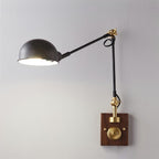 Blair Swing Arm Wood Wall Lamp — product view 6