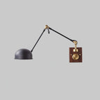 Blair Swing Arm Wood Wall Lamp — product view 9