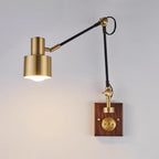 Blair Swing Arm Wood Wall Lamp — product view 12