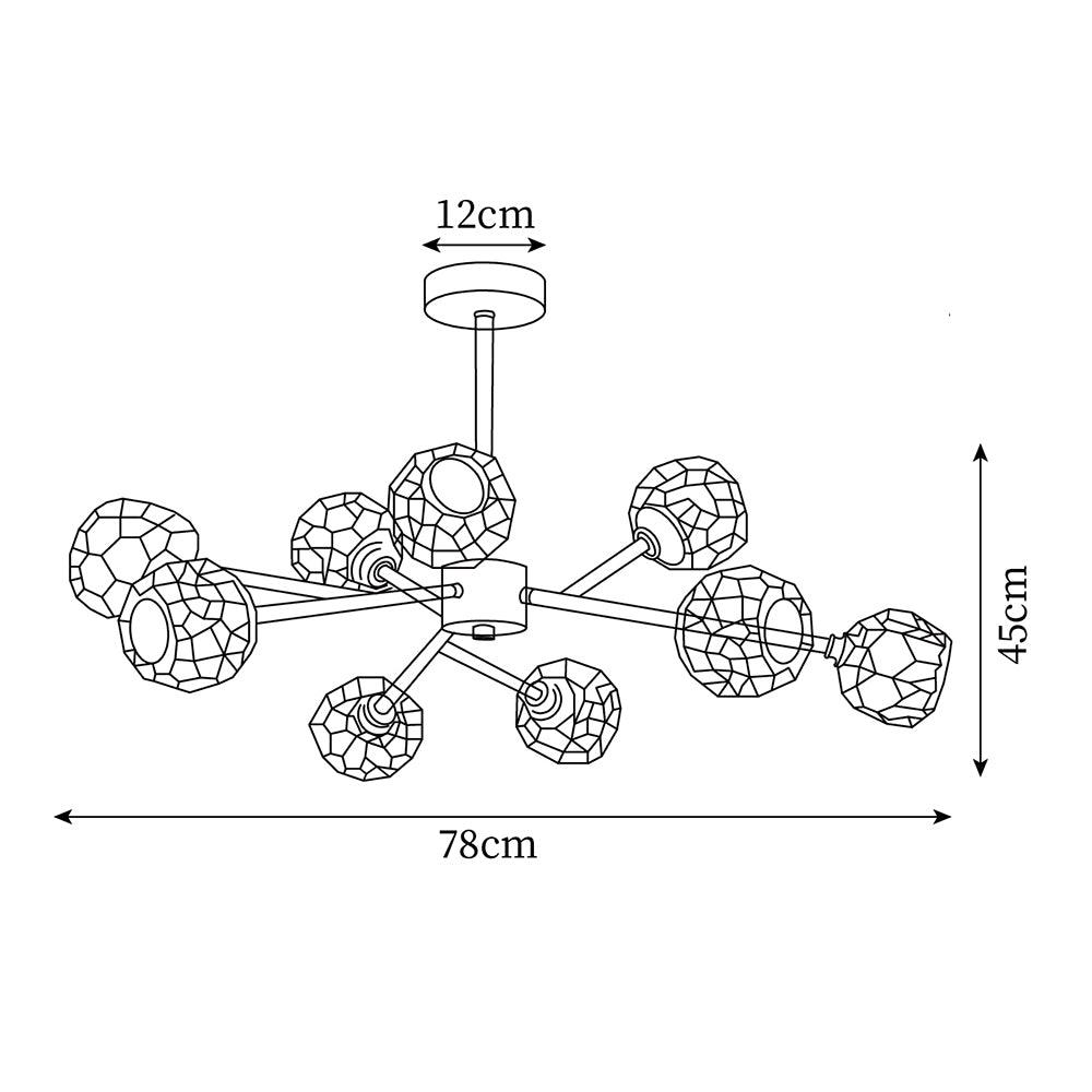 Crystal Ball Chandelier — product view 6