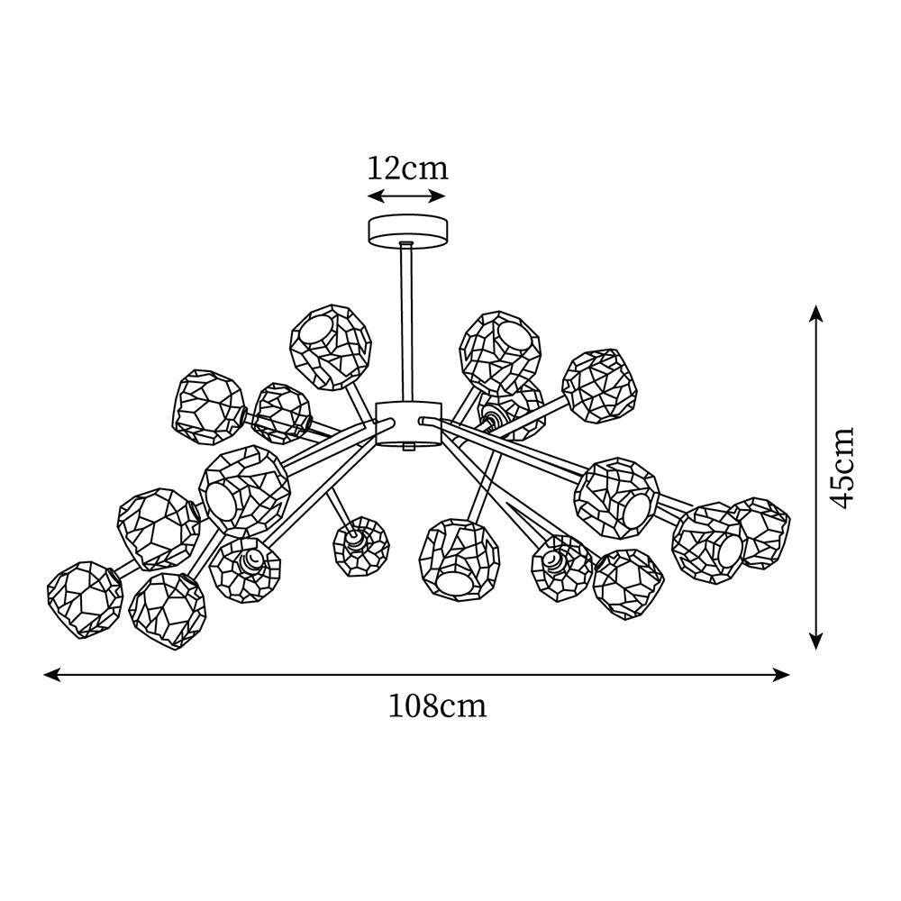 Crystal Ball Chandelier — product view 9