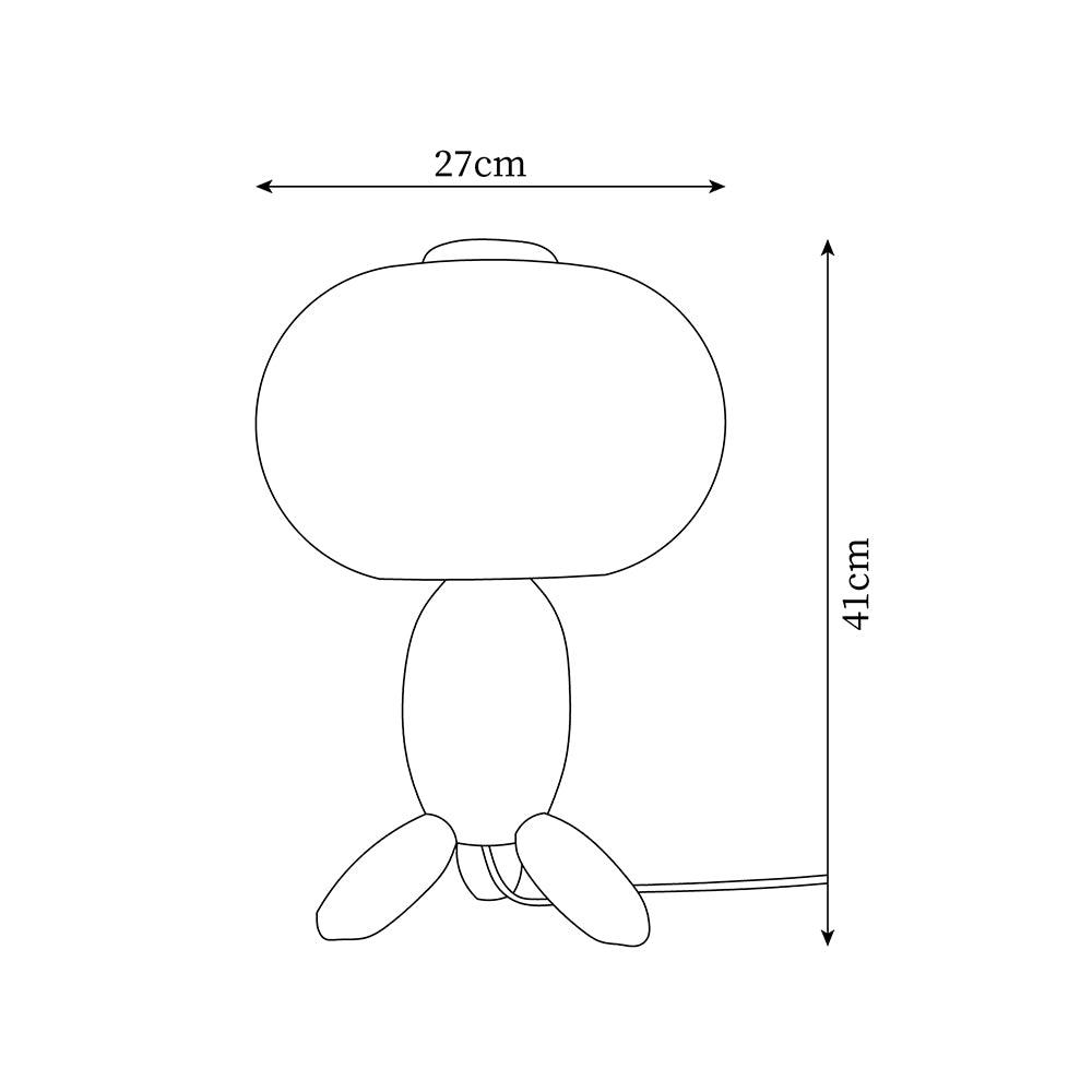Balloons Glass Table Lamp — product view 9