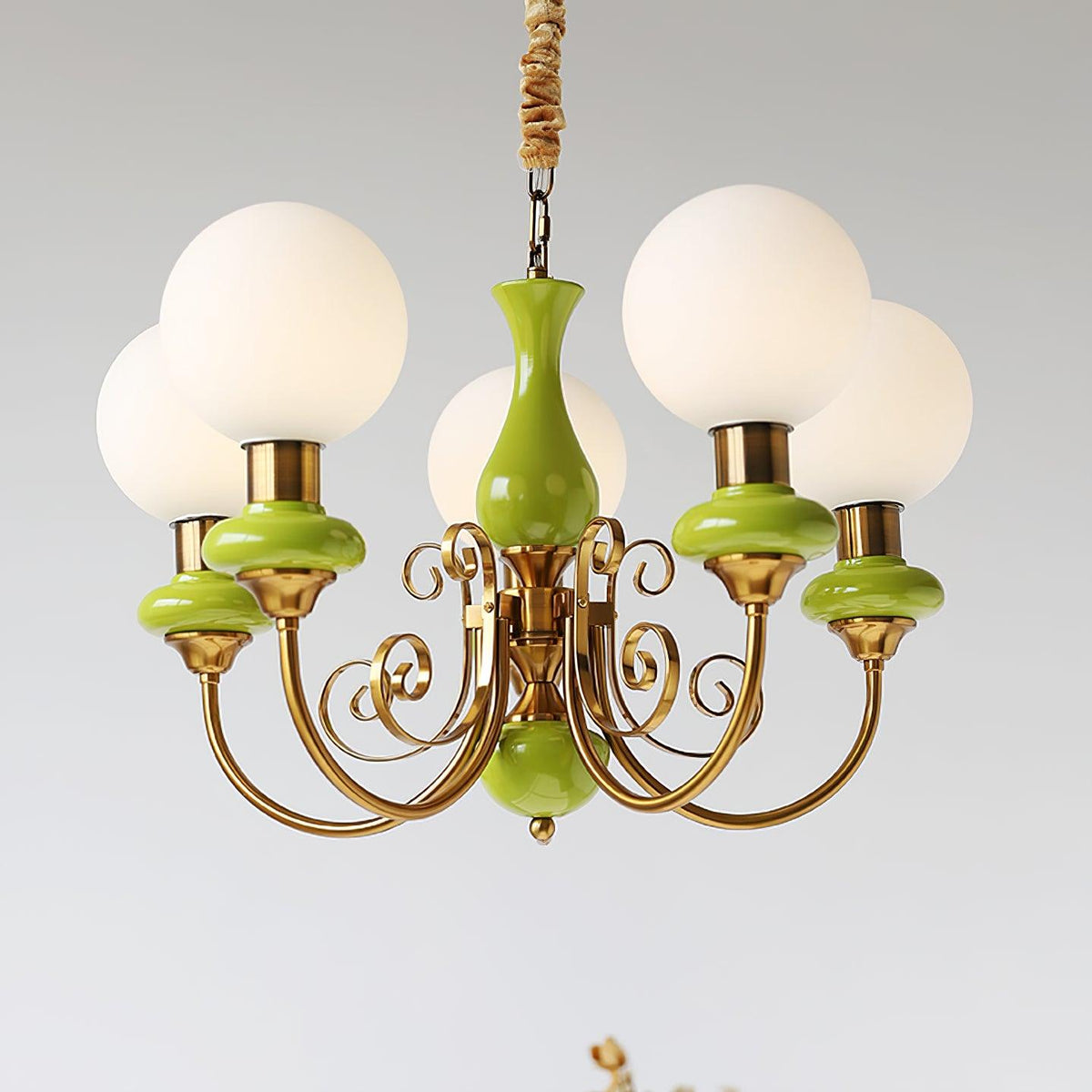 Onyx Glass Chandelier — product view 18