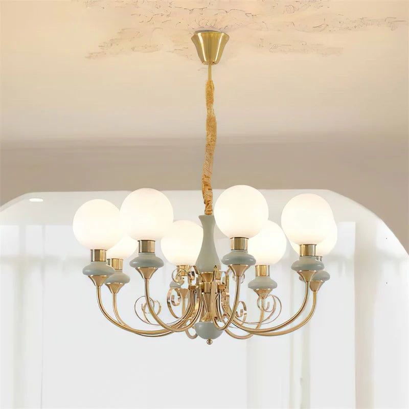 Onyx Glass Chandelier — product view 45