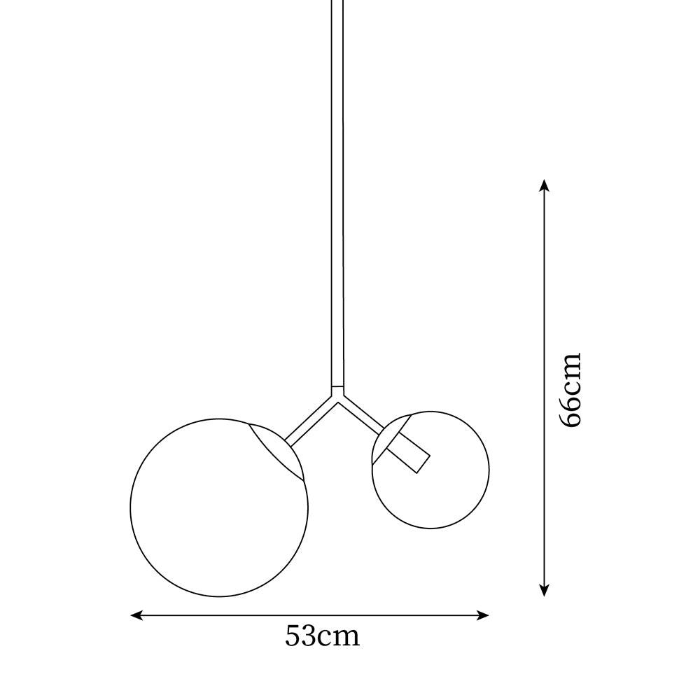 Twis Glass Pendant Lamp — product view 5