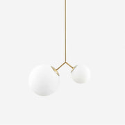 Brass & White