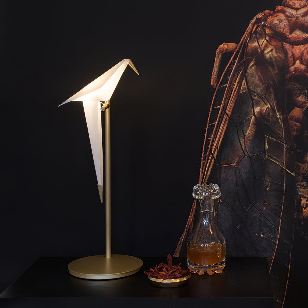 White Paper Crane Table Lamp — product view 5