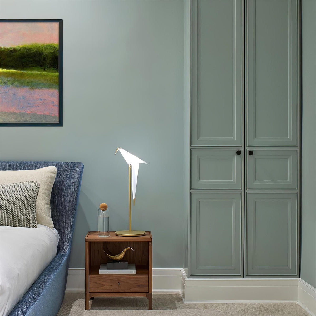 White Paper Crane Table Lamp — product view 8
