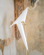White Paper Crane Floor Lamp — product view 4