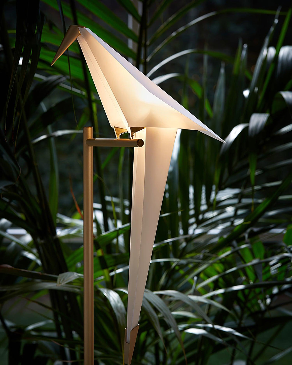 White Paper Crane Floor Lamp — product view 10