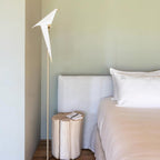 White Paper Crane Floor Lamp — product view 12