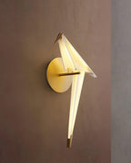 White Paper Crane Wall Lamp — product view 12