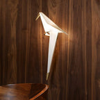 White Paper Crane Wall Lamp — product view 14