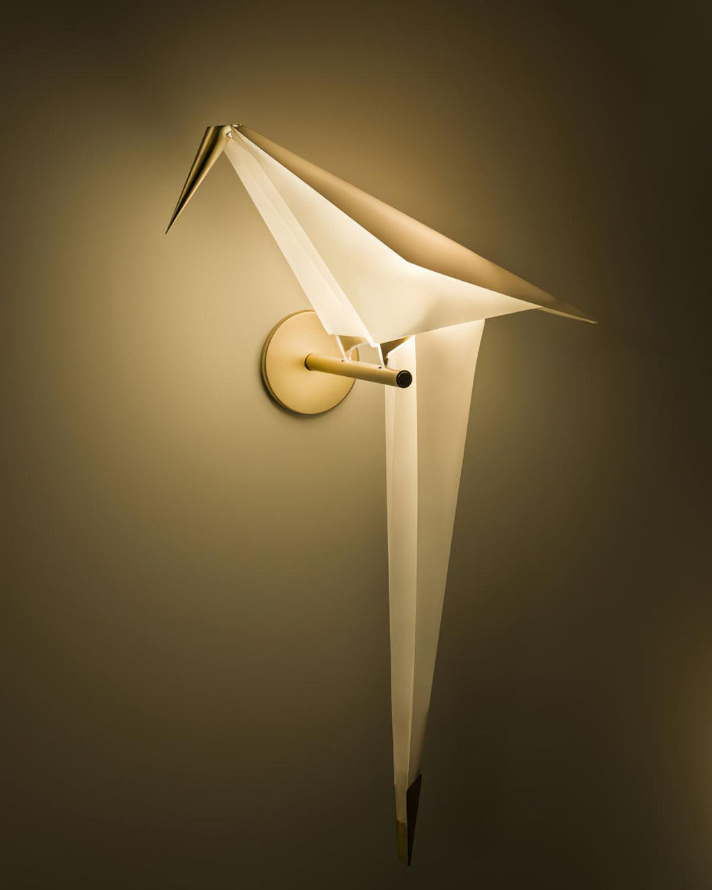 White Paper Crane Wall Lamp — product view 18