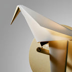 White Paper Crane Wall Lamp — product view 19