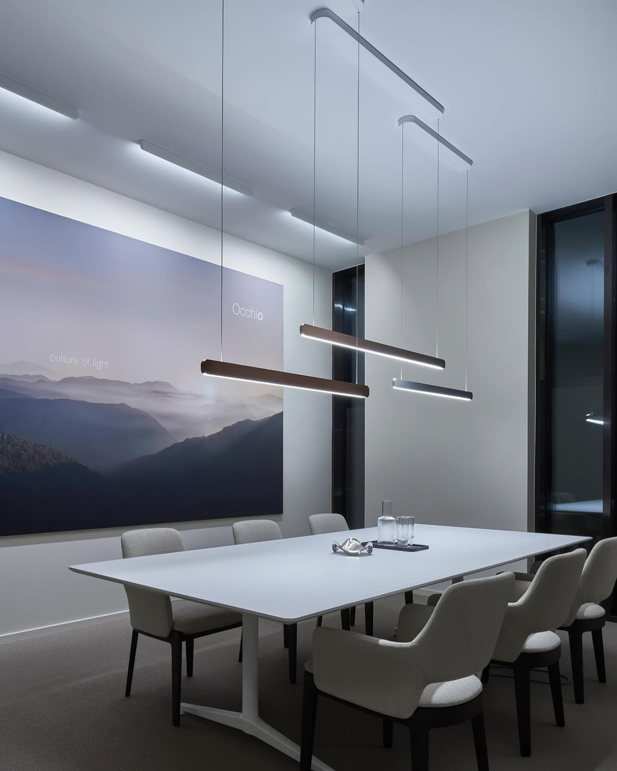 Faretto Linear Aluminum Pendant Lamp — product view 18