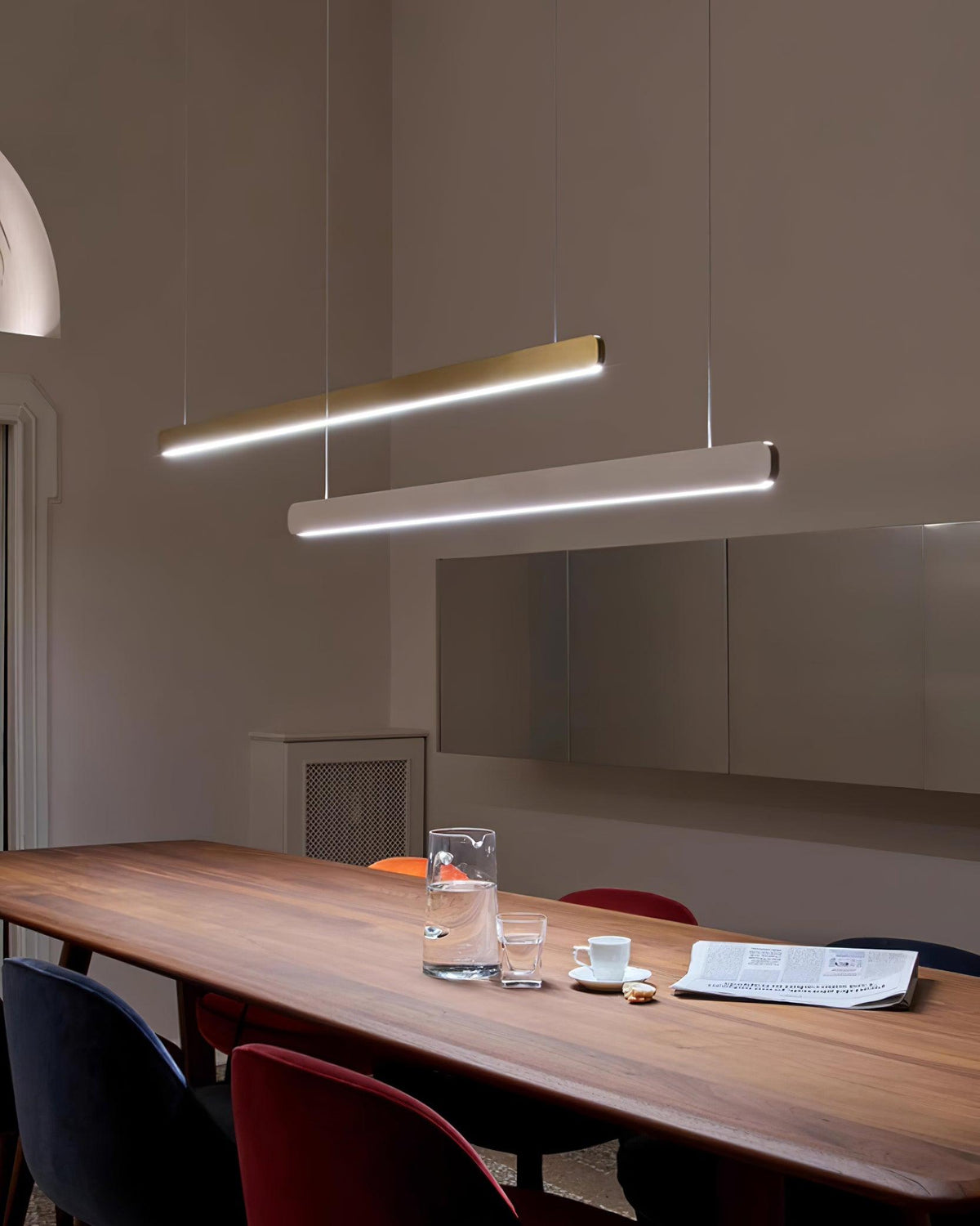 Faretto Linear Aluminum Pendant Lamp — product view 25