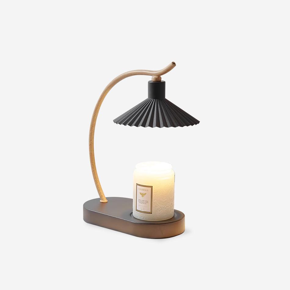 Perla Pleated Metal Table Lamp — product view 1