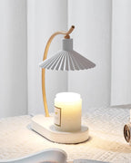 Perla Pleated Metal Table Lamp — product view 10