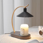 Perla Pleated Metal Table Lamp — product view 11