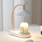 Perla Pleated Metal Table Lamp — product view 12