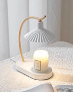 Perla Pleated Metal Table Lamp — product view 14