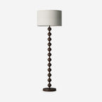 Hugo Barbell Wood Floor Lamp — product view 1