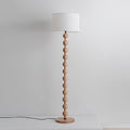 Hugo Barbell Wood Floor Lamp — product view 3