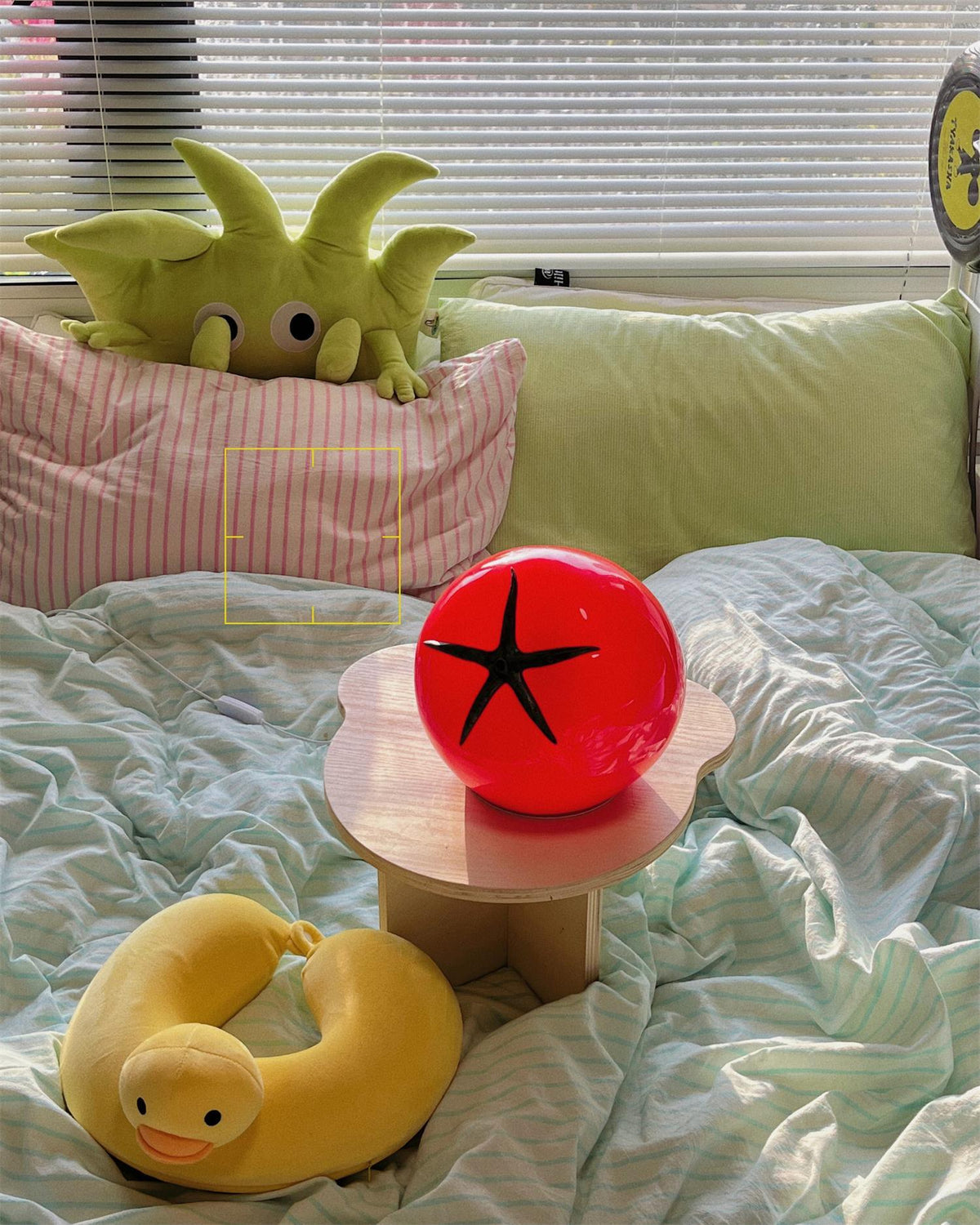 Tomato Resin Table Lamp — product view 15