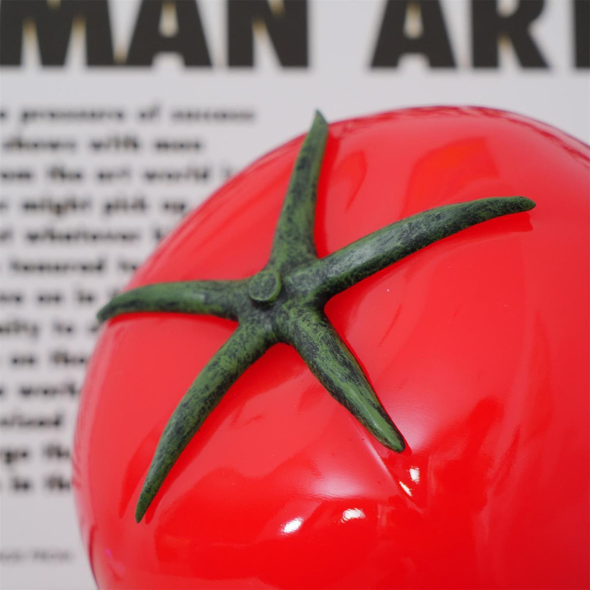 Tomato Resin Table Lamp — product view 27