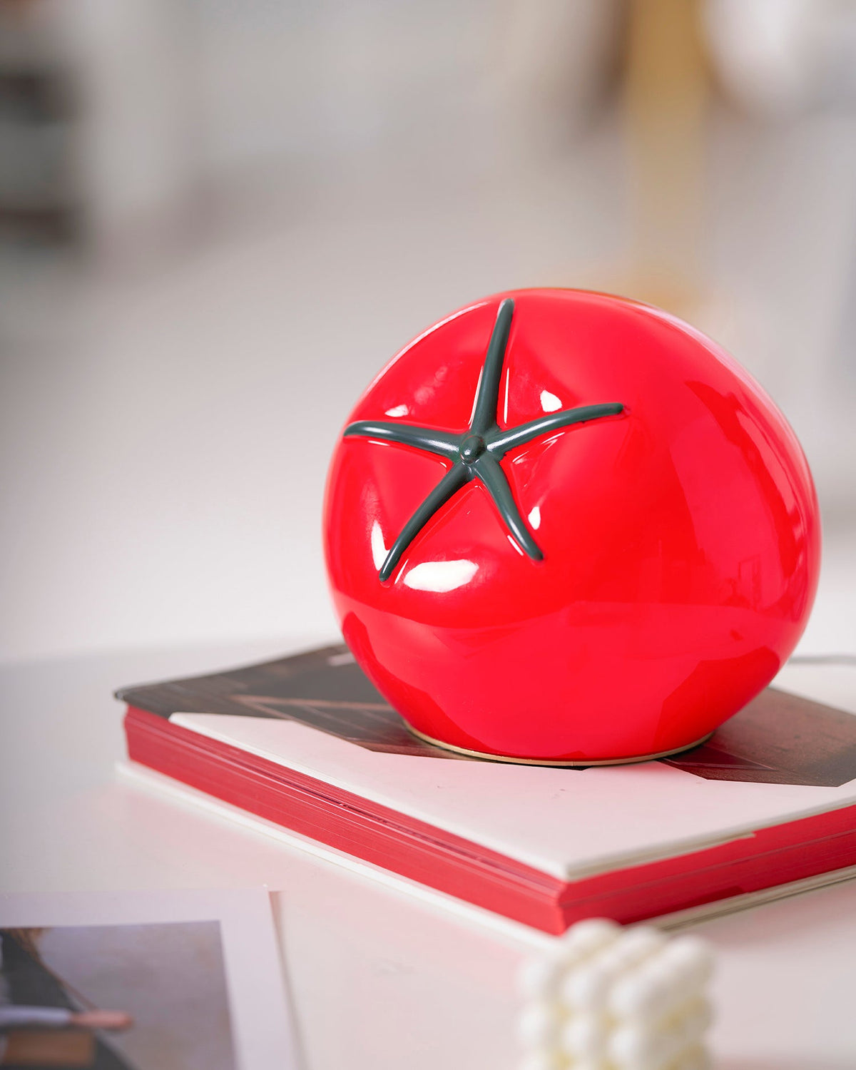 Tomato Resin Table Lamp — product view 41