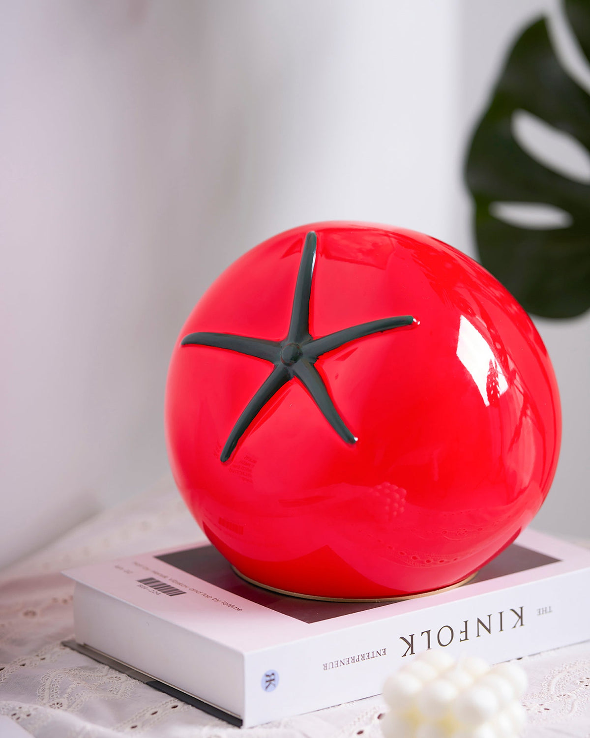 Tomato Resin Table Lamp — product view 49