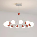 Orbi Modern Metal Chandelier — product view 2