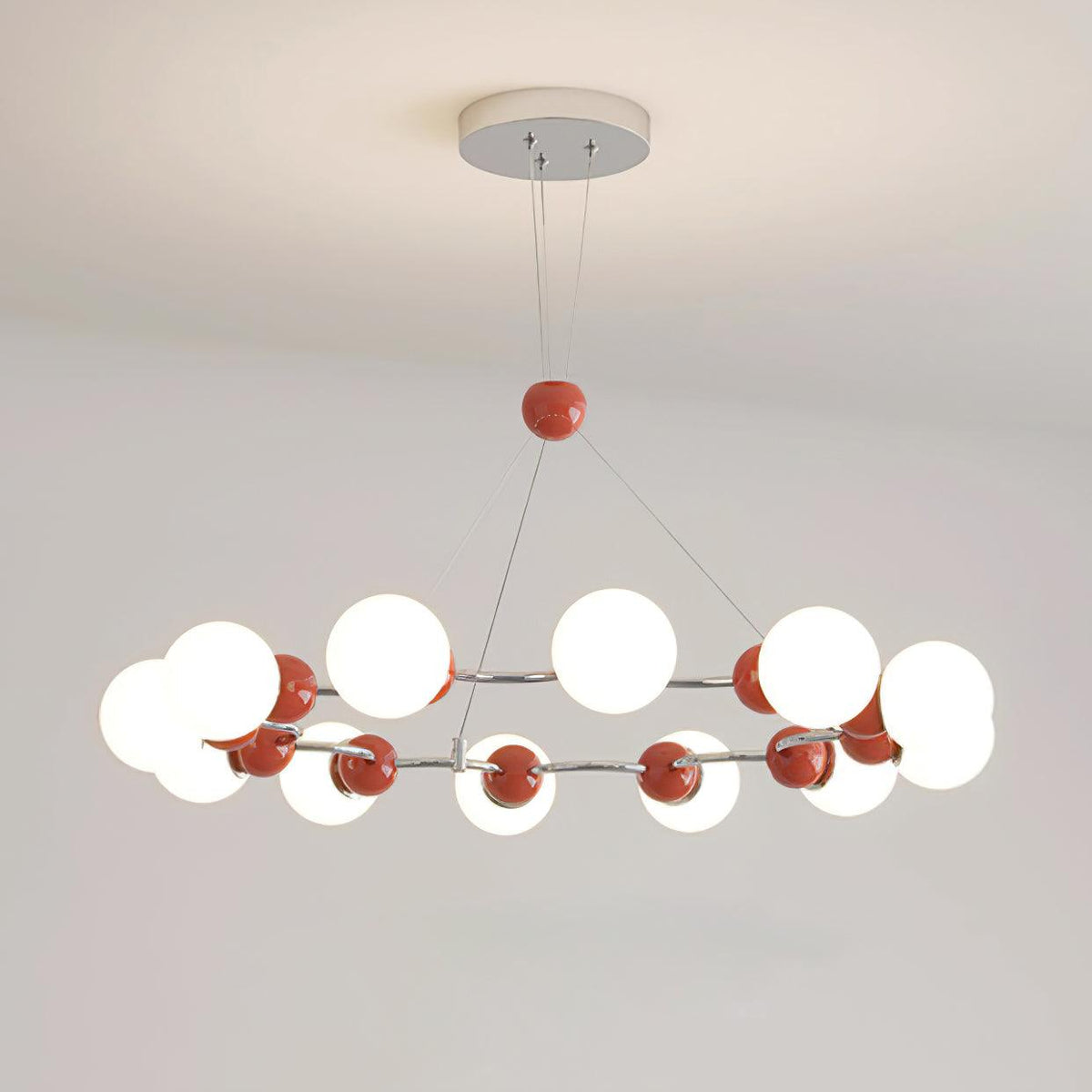 Orbi Modern Metal Chandelier — product view 2