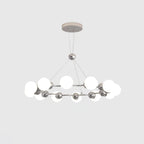 Orbi Modern Metal Chandelier — product view 24