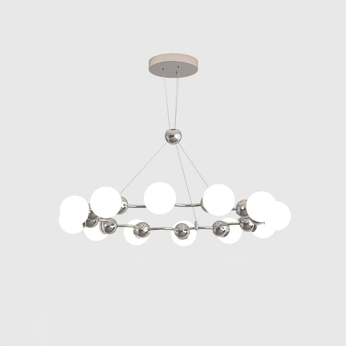 Orbi Modern Metal Chandelier — product view 24
