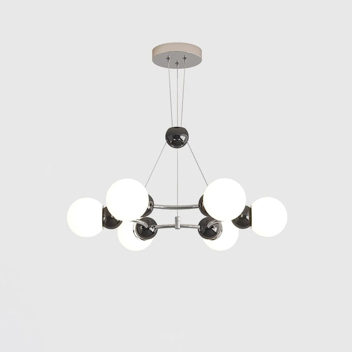 Orbi Modern Metal Chandelier — product view 30