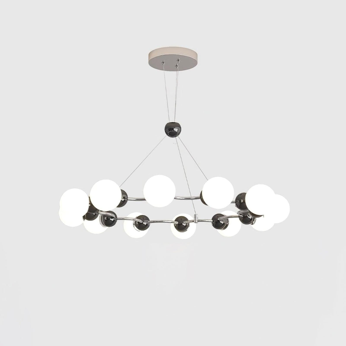 Orbi Modern Metal Chandelier — product view 32