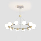 Orbi Modern Metal Chandelier — product view 34