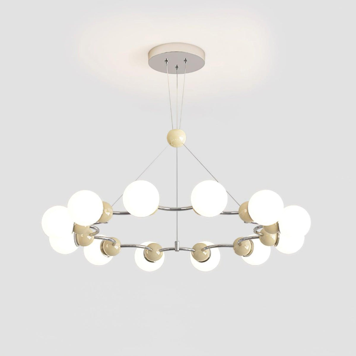 Orbi Modern Metal Chandelier — product view 34