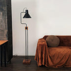 Retro Toia Wood Floor Lamp — product view 2