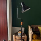 Retro Toia Wood Floor Lamp — product view 4