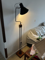 Retro Toia Wood Floor Lamp — product view 6